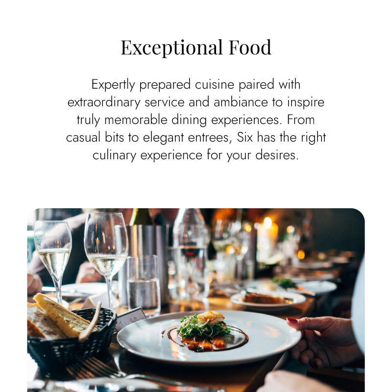 Exceptional Food