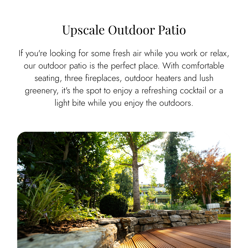Upscale Outdoor Patio